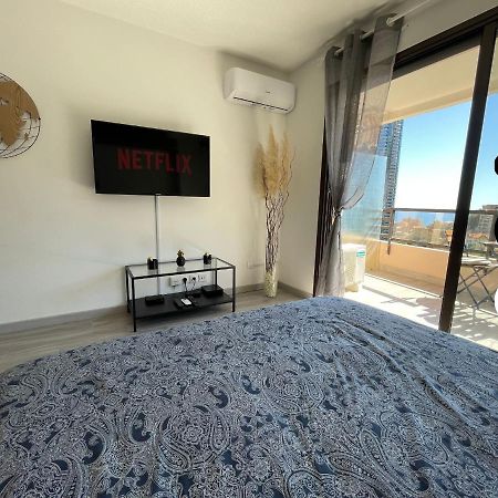 New Studio, Piscine Et Vue Mer • Proche De Monaco ボーソレイユ エクステリア 写真